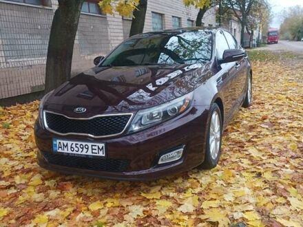 Красный Киа Оптима, объемом двигателя 2.4 л и пробегом 78 тыс. км за 11000 $, фото 1 на Automoto.ua