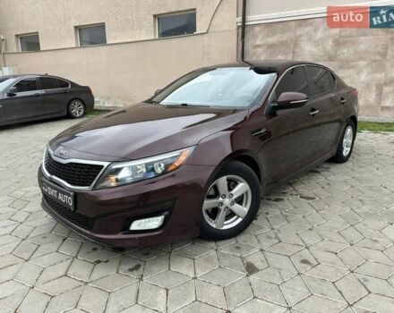Красный Киа Оптима, объемом двигателя 2.4 л и пробегом 196 тыс. км за 9700 $, фото 1 на Automoto.ua
