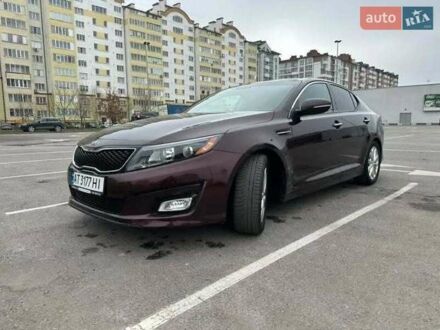 Киа Оптима 2014 в Львове на Automoto.ua Красный Киа Оптима, объемом двигателя 2.36 л и пробегом 165 тыс. км за 8500 $, фото 1 на Automoto.ua