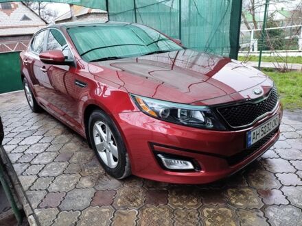 Киа Оптима 2015 в Синельниковом на Automoto.ua Красный Киа Оптима, объемом двигателя 2.4 л и пробегом 115 тыс. км за 10200 $, фото 1 на Automoto.ua
