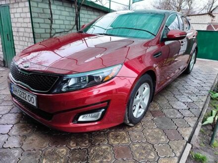 Красный Киа Оптима, объемом двигателя 2.4 л и пробегом 124 тыс. км за 9000 $, фото 1 на Automoto.ua