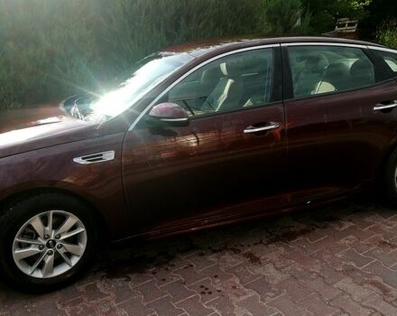 Красный Киа Оптима, объемом двигателя 2.4 л и пробегом 95 тыс. км за 8800 $, фото 1 на Automoto.ua