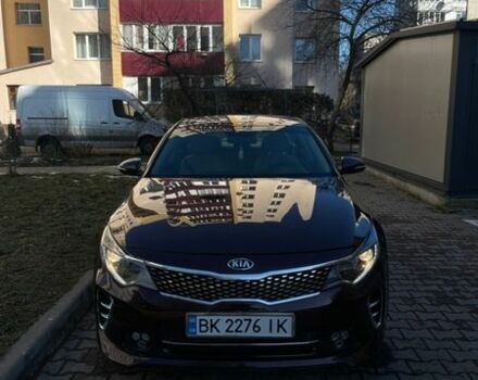 Червоний Кіа Оптіма, об'ємом двигуна 2.4 л та пробігом 103 тис. км за 7600 $, фото 1 на Automoto.ua