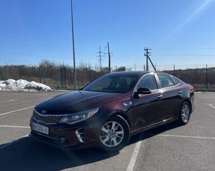 Червоний Кіа Оптіма, об'ємом двигуна 2.4 л та пробігом 100 тис. км за 8500 $, фото 1 на Automoto.ua