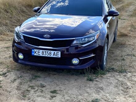 Червоний Кіа Оптіма, об'ємом двигуна 2.4 л та пробігом 120 тис. км за 10500 $, фото 1 на Automoto.ua