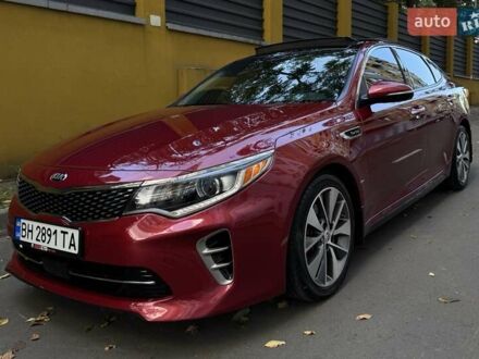 Киа Оптима 2016 в Одессе на Automoto.ua Красный Киа Оптима, объемом двигателя 2 л и пробегом 96 тыс. км за 14500 $, фото 1 на Automoto.ua