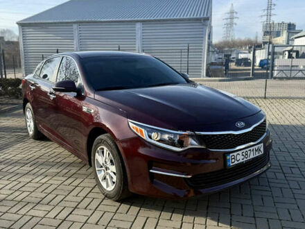 Красный Киа Оптима, объемом двигателя 2.36 л и пробегом 91 тыс. км за 10999 $, фото 1 на Automoto.ua