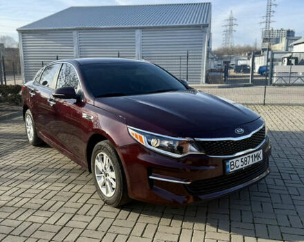 Красный Киа Оптима, объемом двигателя 2.36 л и пробегом 91 тыс. км за 10999 $, фото 1 на Automoto.ua