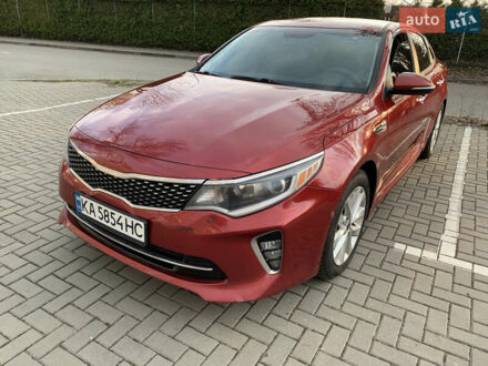 Киа Оптима 2017 в Киеве на Automoto.ua Красный Киа Оптима, объемом двигателя 2.4 л и пробегом 151 тыс. км за 9000 $, фото 1 на Automoto.ua