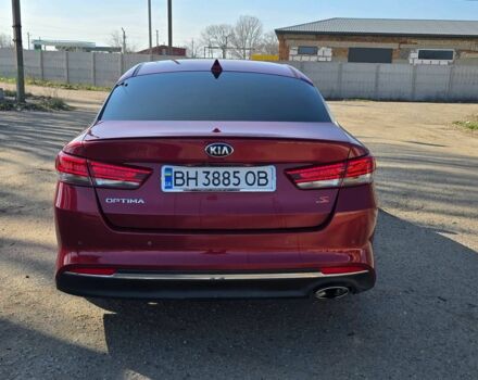 Червоний Кіа Оптіма, об'ємом двигуна 2.4 л та пробігом 95 тис. км за 11902 $, фото 1 на Automoto.ua