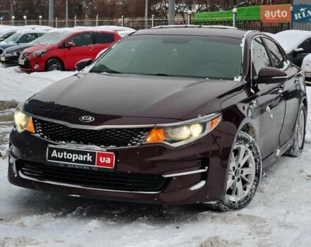 Красный Киа Оптима, объемом двигателя 2.4 л и пробегом 83 тыс. км за 12390 $, фото 1 на Automoto.ua