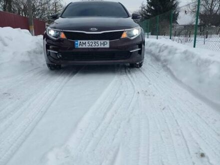 Червоний Кіа Оптіма, об'ємом двигуна 2.4 л та пробігом 137 тис. км за 13200 $, фото 1 на Automoto.ua