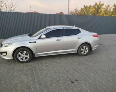 Серый Киа Оптима, объемом двигателя 2 л и пробегом 290 тыс. км за 9000 $, фото 2 на Automoto.ua