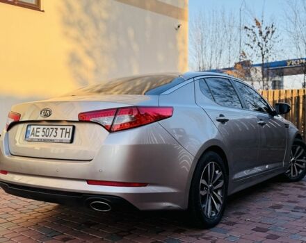 Серый Киа Оптима, объемом двигателя 2 л и пробегом 260 тыс. км за 9800 $, фото 7 на Automoto.ua