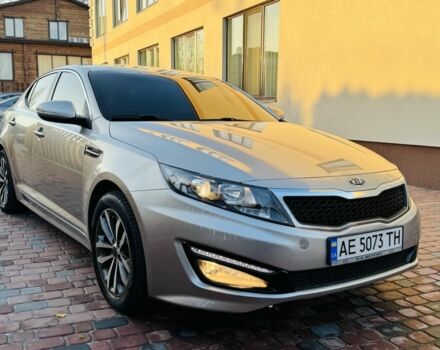 Серый Киа Оптима, объемом двигателя 2 л и пробегом 260 тыс. км за 9800 $, фото 4 на Automoto.ua
