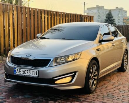 Серый Киа Оптима, объемом двигателя 2 л и пробегом 260 тыс. км за 9800 $, фото 5 на Automoto.ua