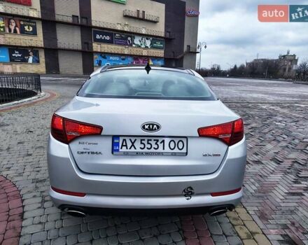 Серый Киа Оптима, объемом двигателя 2.4 л и пробегом 270 тыс. км за 8400 $, фото 7 на Automoto.ua