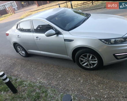 Серый Киа Оптима, объемом двигателя 2 л и пробегом 195 тыс. км за 10700 $, фото 8 на Automoto.ua