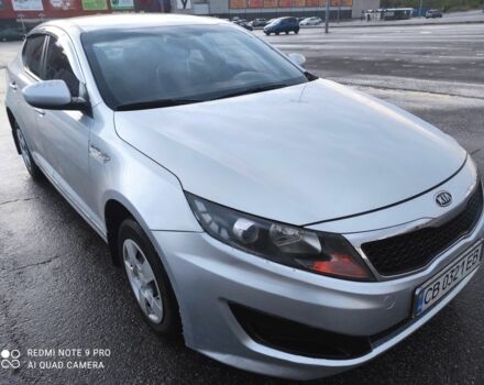 Серый Киа Оптима, объемом двигателя 2 л и пробегом 370 тыс. км за 7100 $, фото 4 на Automoto.ua