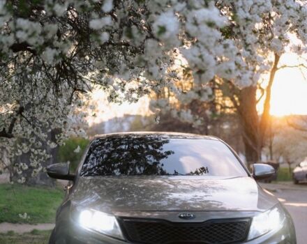 Серый Киа Оптима, объемом двигателя 2 л и пробегом 238 тыс. км за 9000 $, фото 10 на Automoto.ua