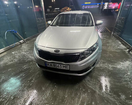 Серый Киа Оптима, объемом двигателя 2 л и пробегом 195 тыс. км за 10700 $, фото 2 на Automoto.ua