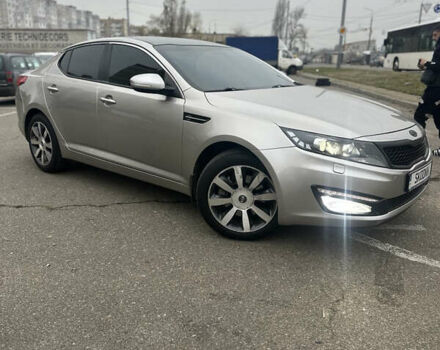 Серый Киа Оптима, объемом двигателя 2 л и пробегом 245 тыс. км за 10500 $, фото 30 на Automoto.ua
