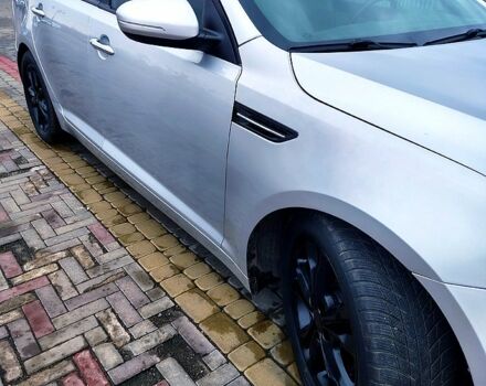 Серый Киа Оптима, объемом двигателя 2.4 л и пробегом 270 тыс. км за 8400 $, фото 7 на Automoto.ua