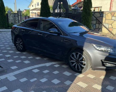 Серый Киа Оптима, объемом двигателя 2 л и пробегом 260 тыс. км за 8950 $, фото 14 на Automoto.ua