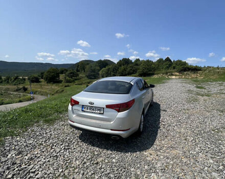 Серый Киа Оптима, объемом двигателя 2 л и пробегом 195 тыс. км за 10700 $, фото 11 на Automoto.ua