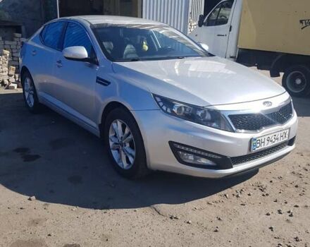 Серый Киа Оптима, объемом двигателя 2 л и пробегом 300 тыс. км за 9300 $, фото 6 на Automoto.ua