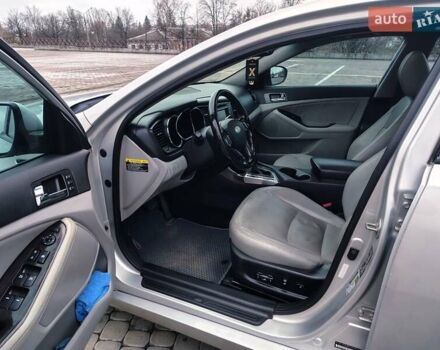 Серый Киа Оптима, объемом двигателя 2.4 л и пробегом 270 тыс. км за 8400 $, фото 17 на Automoto.ua