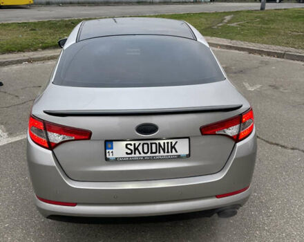 Серый Киа Оптима, объемом двигателя 2 л и пробегом 245 тыс. км за 10500 $, фото 22 на Automoto.ua