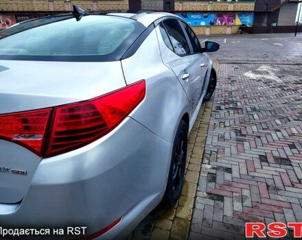 Серый Киа Оптима, объемом двигателя 2.4 л и пробегом 270 тыс. км за 8400 $, фото 12 на Automoto.ua