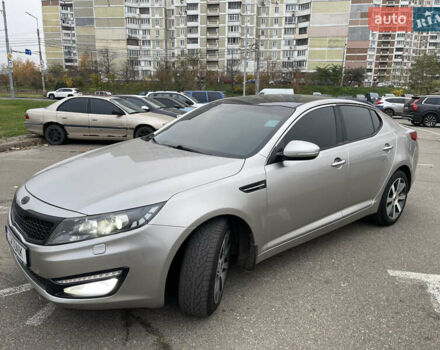 Серый Киа Оптима, объемом двигателя 2 л и пробегом 245 тыс. км за 10500 $, фото 27 на Automoto.ua