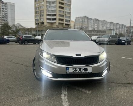 Серый Киа Оптима, объемом двигателя 2 л и пробегом 243 тыс. км за 10500 $, фото 1 на Automoto.ua