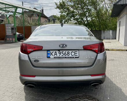 Серый Киа Оптима, объемом двигателя 2.36 л и пробегом 225 тыс. км за 7300 $, фото 3 на Automoto.ua