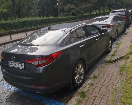 Сірий Кіа Оптіма, об'ємом двигуна 2 л та пробігом 205 тис. км за 10500 $, фото 9 на Automoto.ua