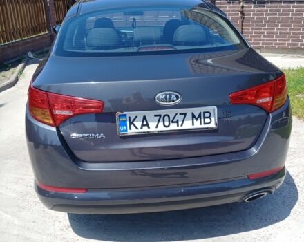 Серый Киа Оптима, объемом двигателя 2 л и пробегом 150 тыс. км за 10000 $, фото 7 на Automoto.ua