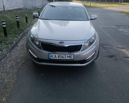 Серый Киа Оптима, объемом двигателя 2 л и пробегом 195 тыс. км за 10700 $, фото 9 на Automoto.ua