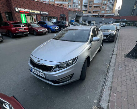 Серый Киа Оптима, объемом двигателя 2 л и пробегом 195 тыс. км за 10700 $, фото 10 на Automoto.ua