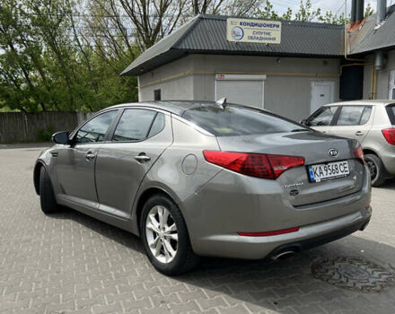 Серый Киа Оптима, объемом двигателя 2.36 л и пробегом 225 тыс. км за 7300 $, фото 2 на Automoto.ua