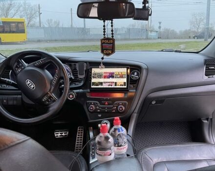 Серый Киа Оптима, объемом двигателя 2 л и пробегом 243 тыс. км за 10500 $, фото 20 на Automoto.ua