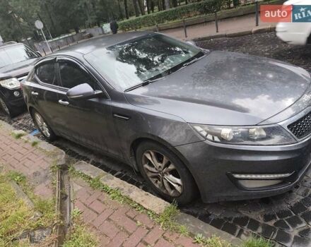 Сірий Кіа Оптіма, об'ємом двигуна 2 л та пробігом 205 тис. км за 10500 $, фото 8 на Automoto.ua