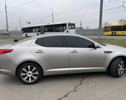 Серый Киа Оптима, объемом двигателя 2 л и пробегом 243 тыс. км за 10500 $, фото 22 на Automoto.ua