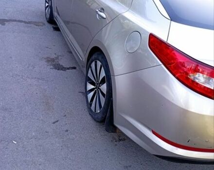 Серый Киа Оптима, объемом двигателя 2 л и пробегом 190 тыс. км за 8800 $, фото 11 на Automoto.ua