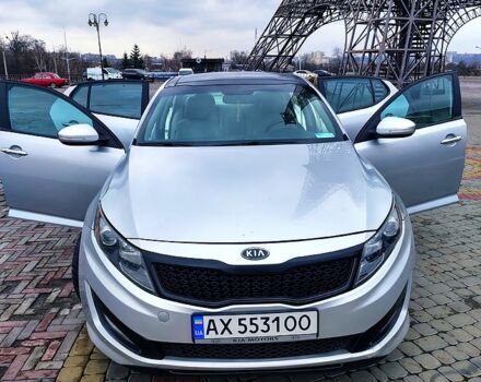 Серый Киа Оптима, объемом двигателя 2.4 л и пробегом 270 тыс. км за 8400 $, фото 1 на Automoto.ua