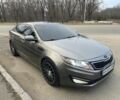 Серый Киа Оптима, объемом двигателя 2 л и пробегом 200 тыс. км за 9326 $, фото 6 на Automoto.ua