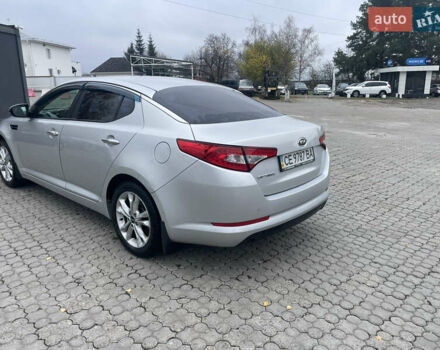 Сірий Кіа Оптіма, об'ємом двигуна 2 л та пробігом 230 тис. км за 8500 $, фото 22 на Automoto.ua