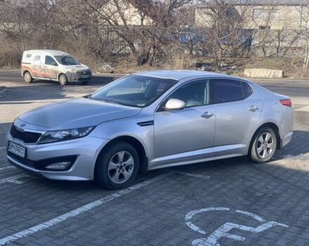 Сірий Кіа Оптіма, об'ємом двигуна 2 л та пробігом 283 тис. км за 5800 $, фото 1 на Automoto.ua