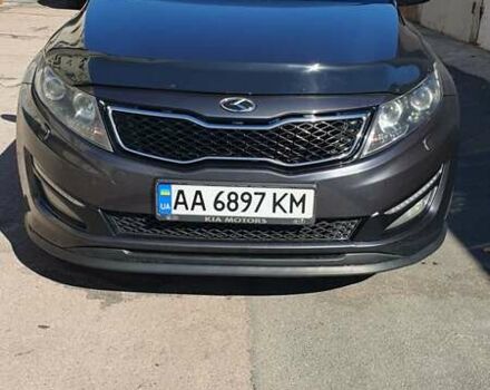 Серый Киа Оптима, объемом двигателя 2 л и пробегом 210 тыс. км за 12700 $, фото 10 на Automoto.ua